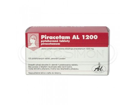 Piracetam AL 1200mg. 60 tablets